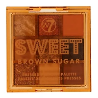 W7® Sweet Brown Sugar Pressed Pigment Palette