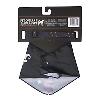 Matching Halloween Pet Collar & Bandana Set