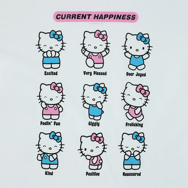 Hello Kitty® Mood Chart Graphic Tee