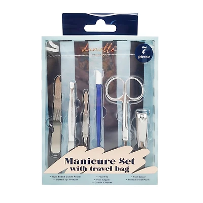 7-Piece Manicure Set With Travel Bag