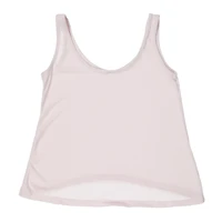Juniors Pink Hacci Tank Top - Larege