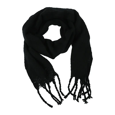 Fringed Blanket Scarf 76in