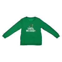 Juniors Holiday Sweatshirt – ‘Santa, We Good?’