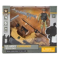 U.S. Army® Commando Rescue Force Action Figure Playset 10-Piece