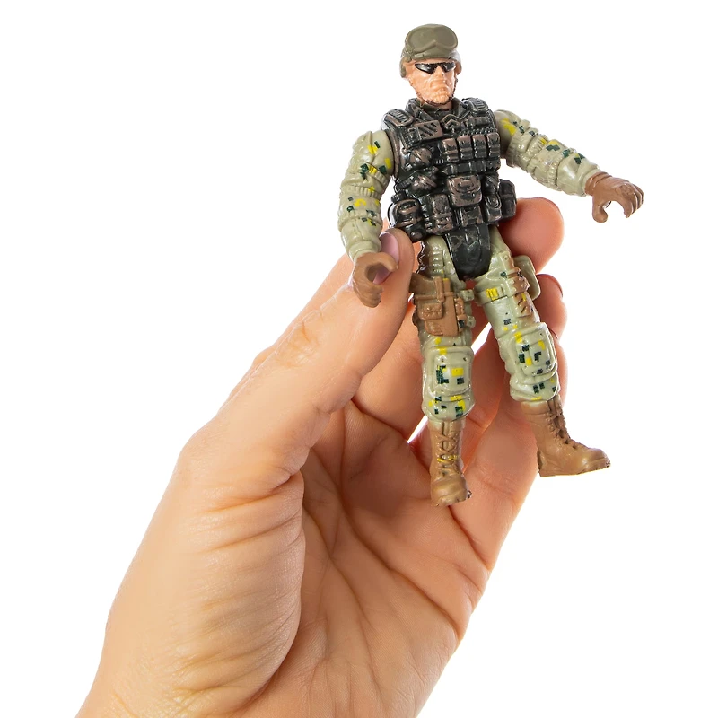 U.S. Army® Commando Rescue Force Action Figure Playset 10-Piece