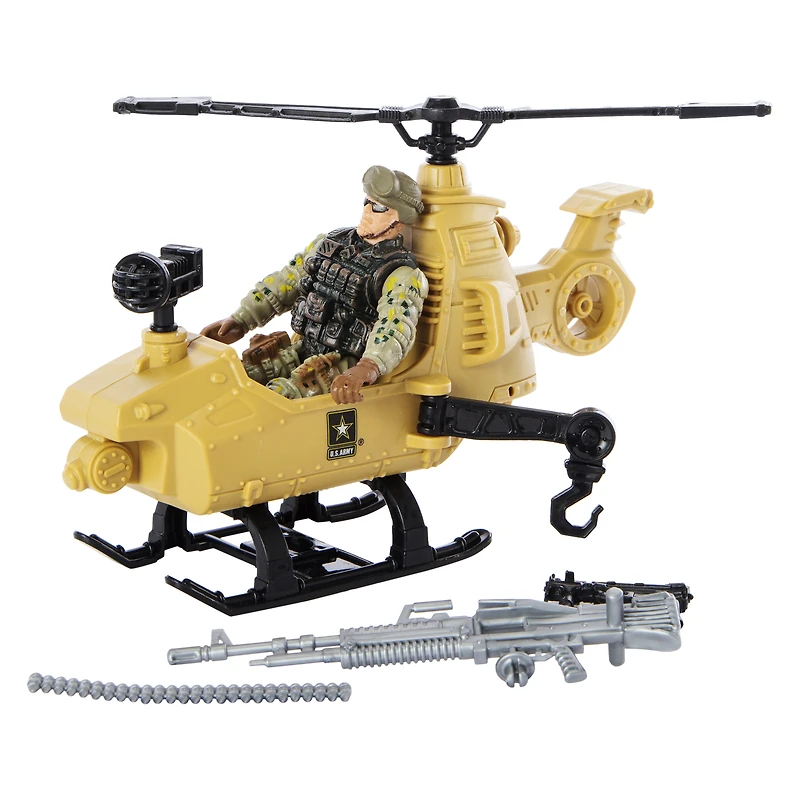 U.S. Army® Commando Rescue Force Action Figure Playset 10-Piece