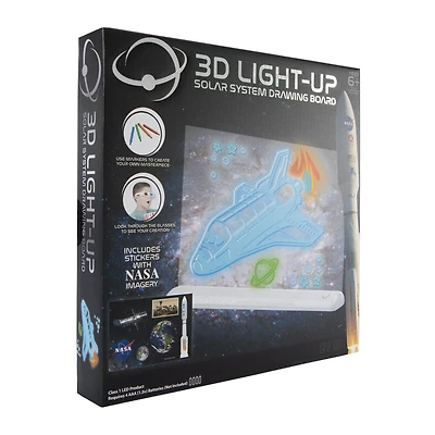 3D Light-Up Solar System Drawing Board