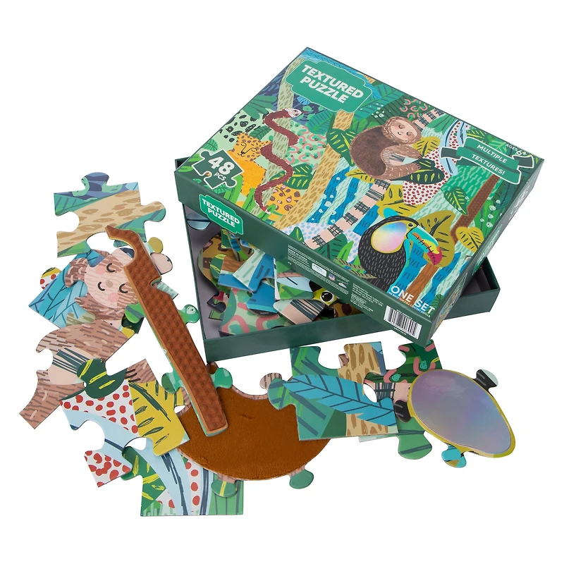 Textured Jigsaw Puzzle 48-Piece