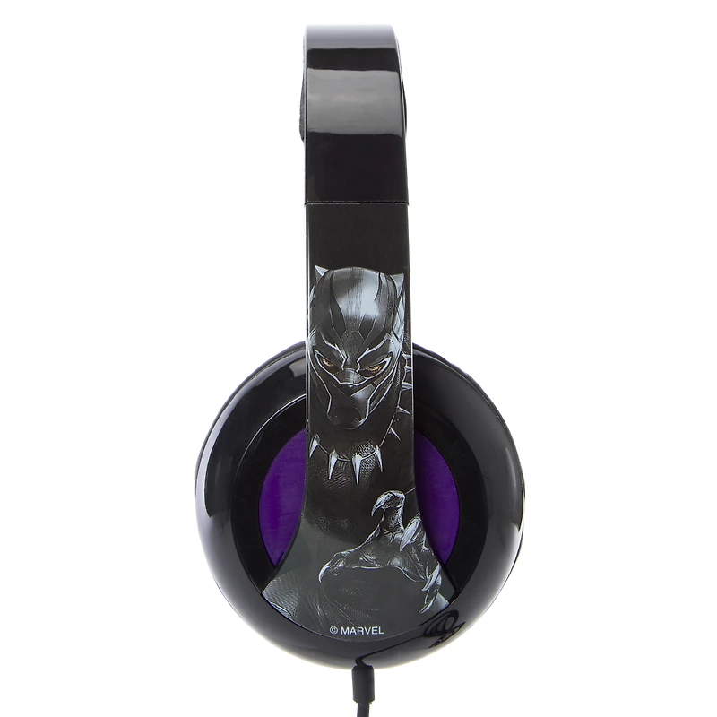 Marvel Black Panther Wired Stereo Headphones
