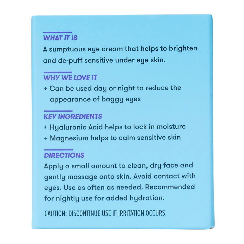 Freeman® Restorative Moisture Formula Eye Cream 0.5oz