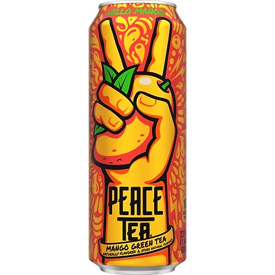 Peace Tea® Mango Green Tea 23oz - Hello Mango