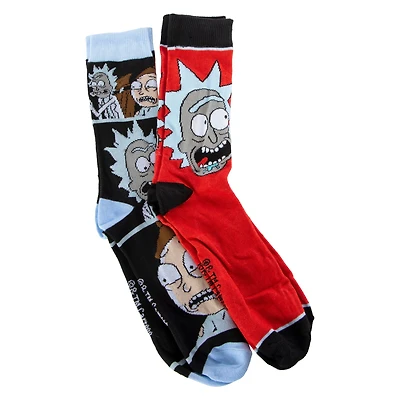 2-Pack Rick And Morty™ Crew Socks