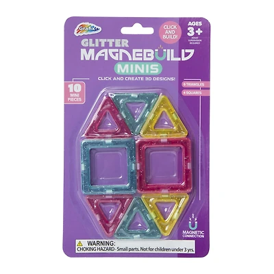 Magnebuilds Minis Magnetic Building Blocks 10-Piece