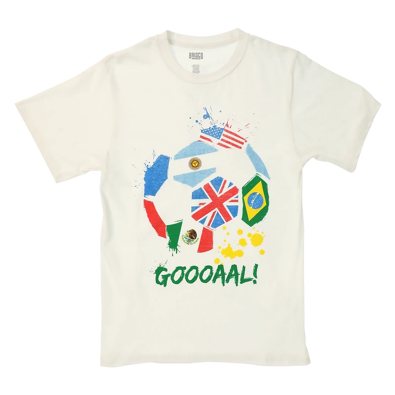 World Flags 'Goooaaal!' Soccer Graphic Tee