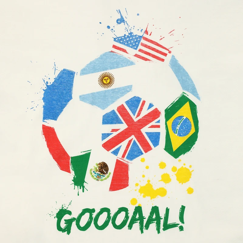 World Flags 'Goooaaal!' Soccer Graphic Tee