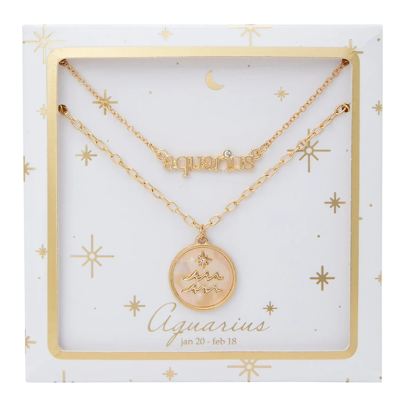 Zodiac Layered Necklace