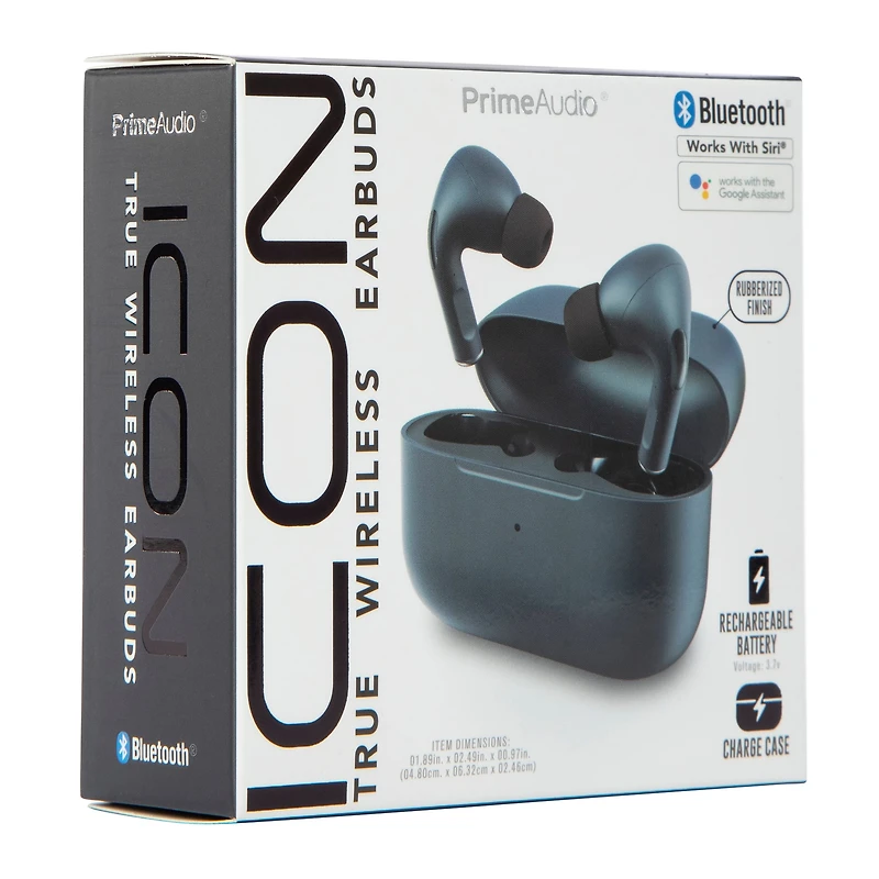 Bluetooth® Noise-Isolating Earbuds With Mic & Charging Case