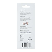 Pretty Woman Holiday Nail Wraps 24-Piece - Burgundy Stars
