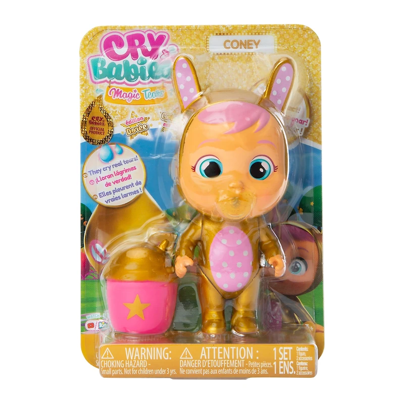 Cry Babies Magic Tears™ Golden Edition Doll 6in