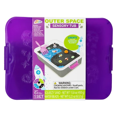 Outer Space Sensory Bin