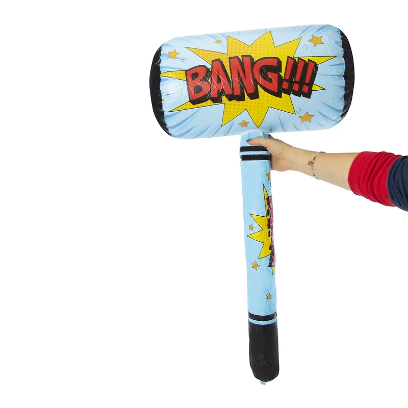 inflatable Comic Book Hammer 35in x 20in