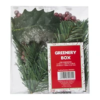 Faux Christmas Greenery Decor 5.8in x 5in