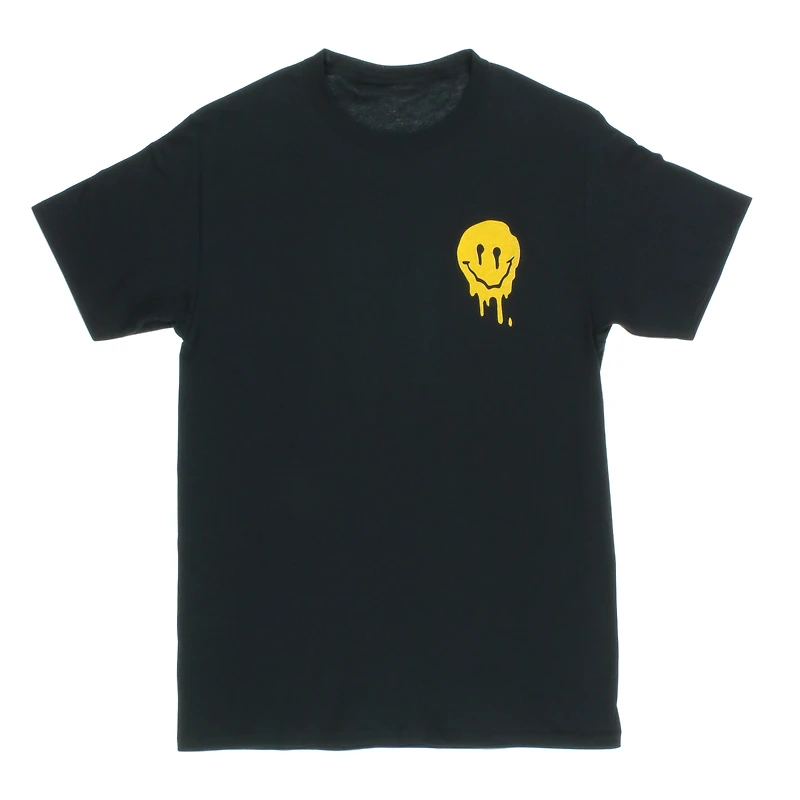 Melting Happy Face Logo Graphic Tee