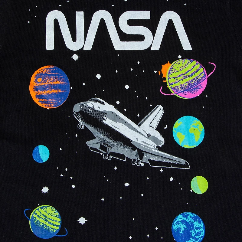Kid's Neon Nasa® Graphic Tee