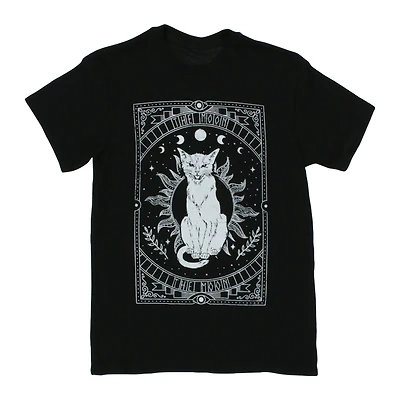 'The Moon' Cat Tarot Card Graphic Tee