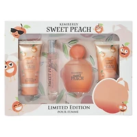 Kimberly Sweet Peach Limited Edition Bath & Body Set 4-Piece