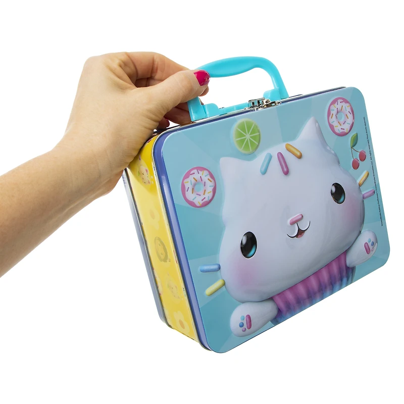 24-Piece Jigsaw Puzzle & Tin Storage Lunch Box
