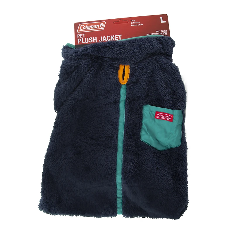 Ivory Coleman® Fleece Zip Dog Jacket