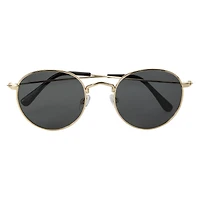 Ladies Round Metal Sunglasses