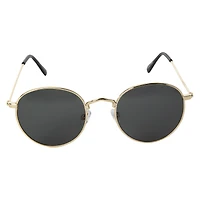 Ladies Round Metal Sunglasses