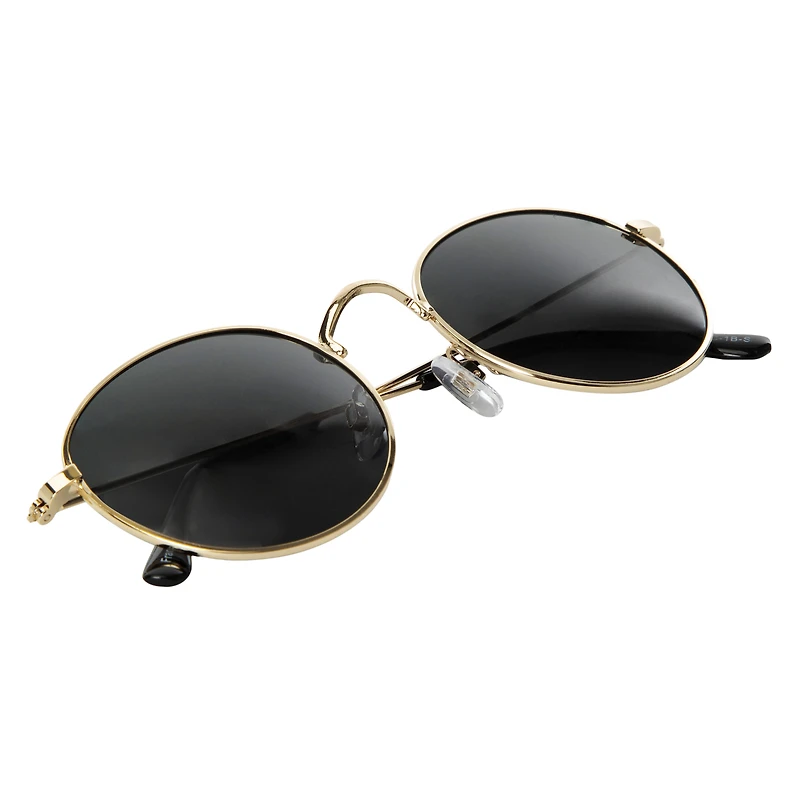 Ladies Round Metal Sunglasses