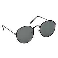 Ladies Mirrored Round Sunglasses