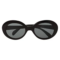 Ladies Retro Oval Sunglasses