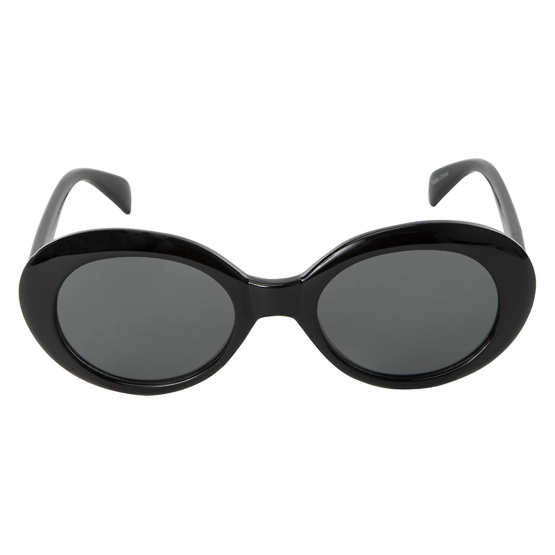 Ladies Retro Oval Sunglasses