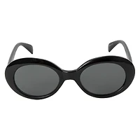Ladies Retro Oval Sunglasses