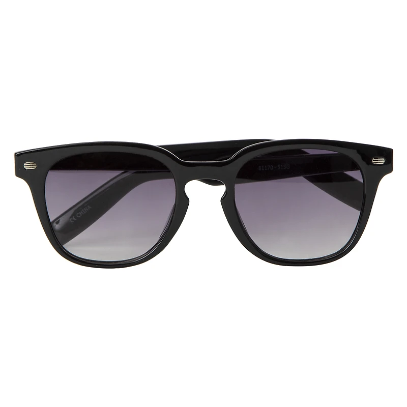 Mens Round Plastic Sunglasses