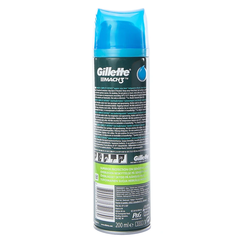 Gillette® Mach3™ Sensitive Shave Gel 6.7oz