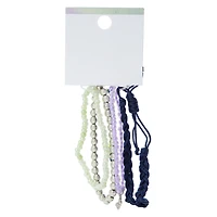 Butterfly Beaded Bracelet 4-Pack
