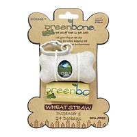 Greenbone™ Biobase™ Wheat Straw Dispenser & Doo Bags 24-Pack