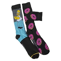 The Simpsons™ Mens Crew Socks 2-Pack