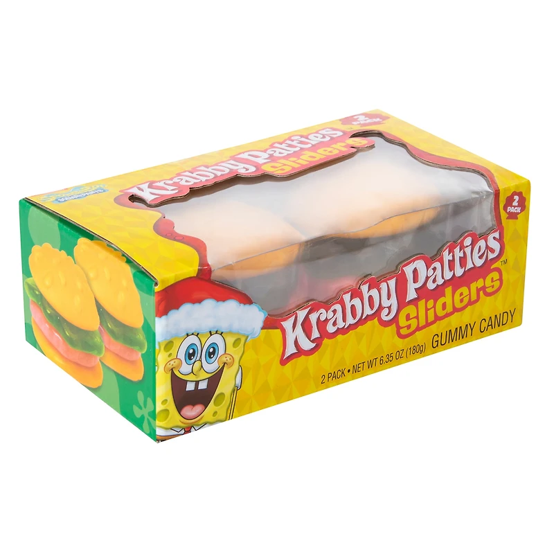 Spongebob Squarepants™ Krabby Patty Gummy Candy Sliders 2-Pack