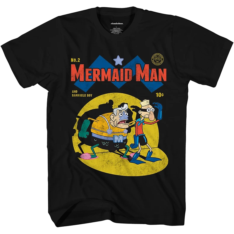 Spongebob Squarepants™ Mermaid Man & Barnacle Boy Graphic Tee