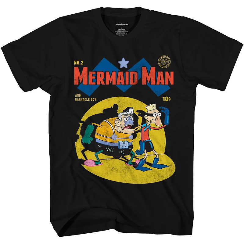 Spongebob Squarepants™ Mermaid Man & Barnacle Boy Graphic Tee