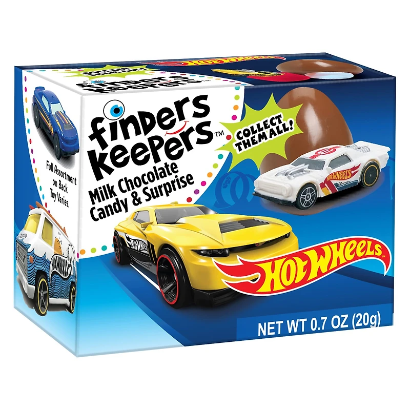 Finders Keepers™ Milk Chocolate Candy & Hot Wheels™ Surprise 0.7oz
