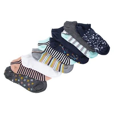 Ladies Low-Cut Socks 10-Pack