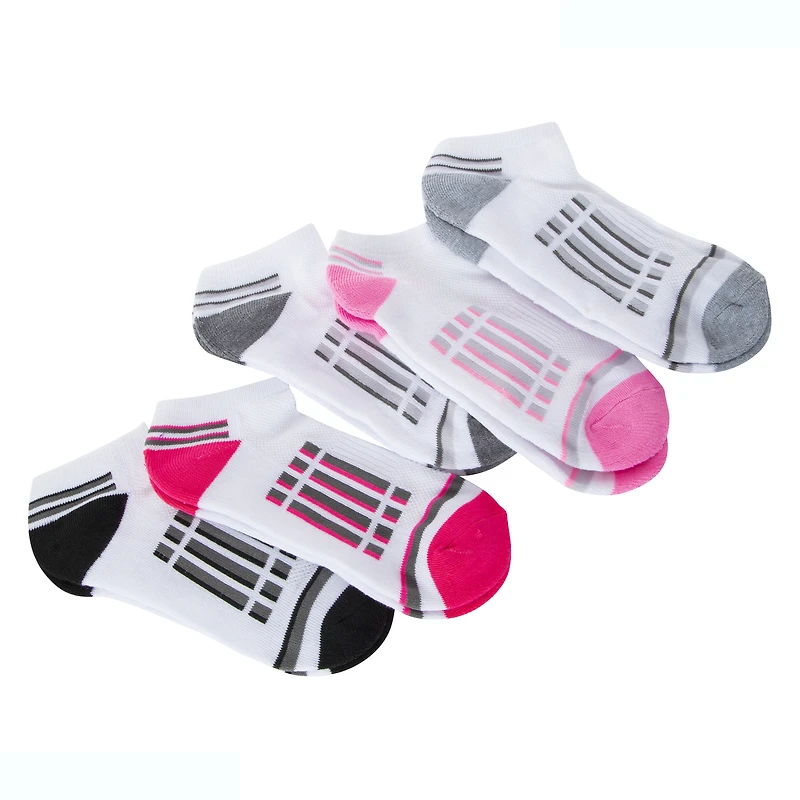 Series 8 Fitness™ Ladies Low Cut Performance Socks 5-Pack – White